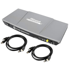 TESmart 2-Port HDMI 1.4 Ultra HD 4K 30Hz HDMI KVM Switch USB