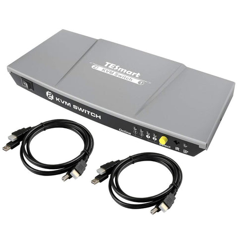 TESmart 2-Port HDMI 1.4 Ultra HD - Outlet Deal