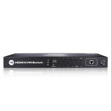 TESmart | 16-Port HDMI KVM Switch  | Autoscan, Rackmount, Ethernet, USB Hub, 4K 30hz