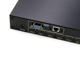 HDMI Matrix Video Switcher - 8x8 - 4K HDMI 1.4 - Control Switcher with Remote - IP - Ethernet Port - RS232 - Rack Mount